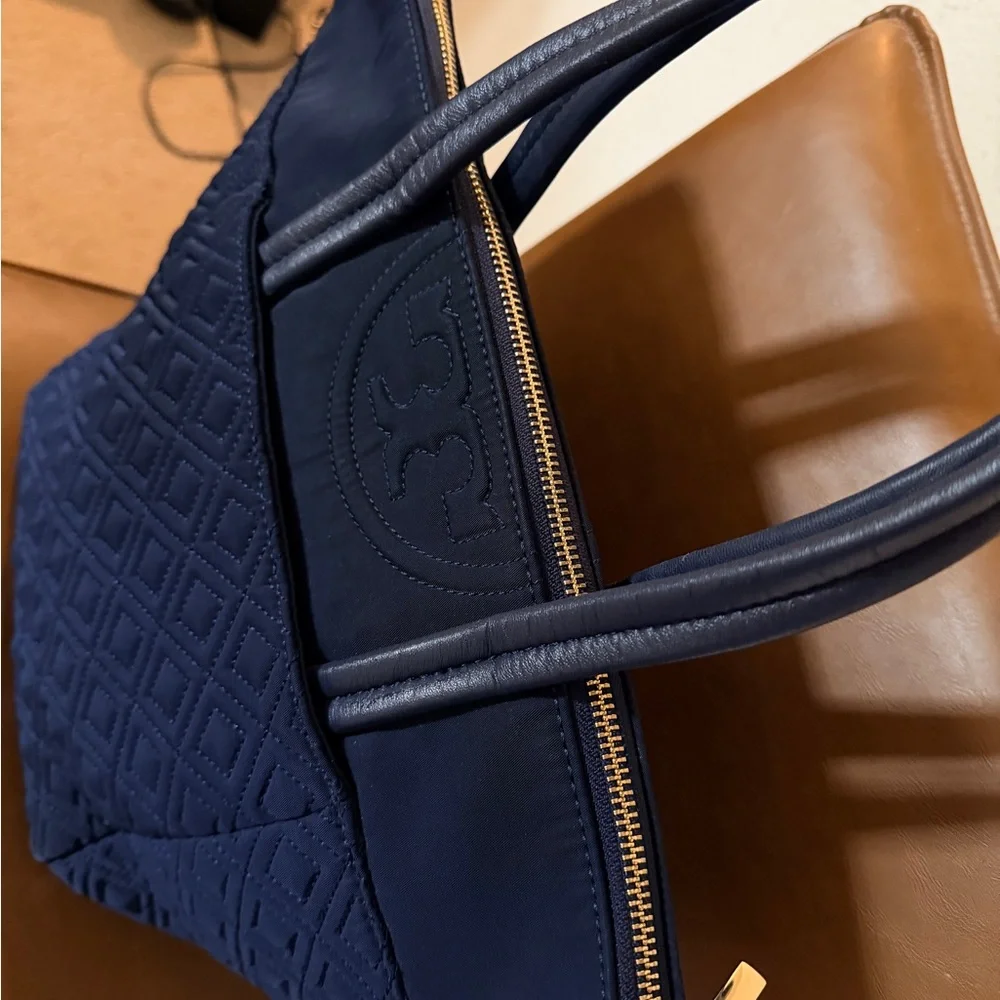 Tory burch Fleming nylon tote.